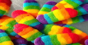 Resep Membuat Kue Lidah Kucing Rainbow