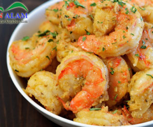 Resep Garlic Shrimp Mentega Yang Nikmat