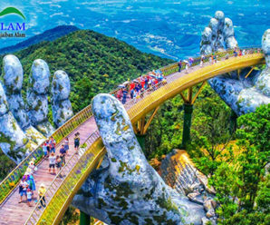Menyibak Keindahan Objek Wisata Jembatan Emas ‘Tangan Tuhan’ di Vietnam