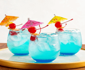 Resep China Blue Cocktail, Warna Birunya Bikin Adem Dan Nyegerin